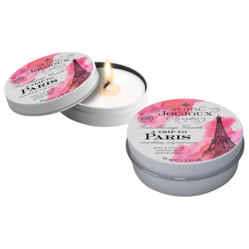 Petits Joujoux - masážna sviečka - vanilka-santal (43ml)