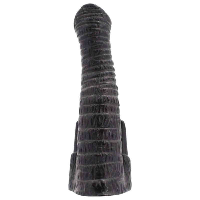 AnimHole Djumbo - sloní chobot dildo - 18cm (čierna)