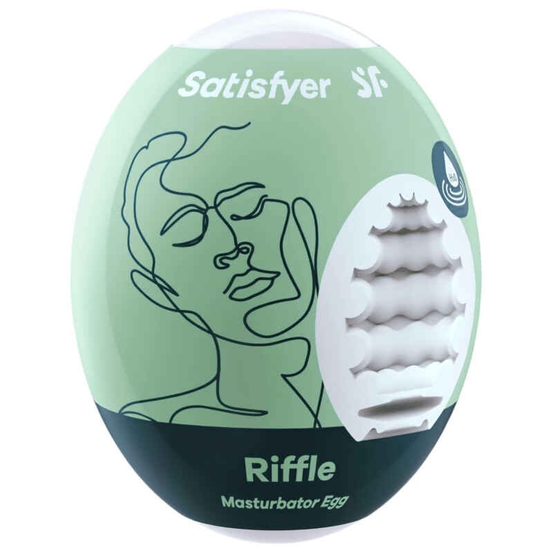 Satisfyer Egg Riffle - vajíčkový masturbátor (1ks)