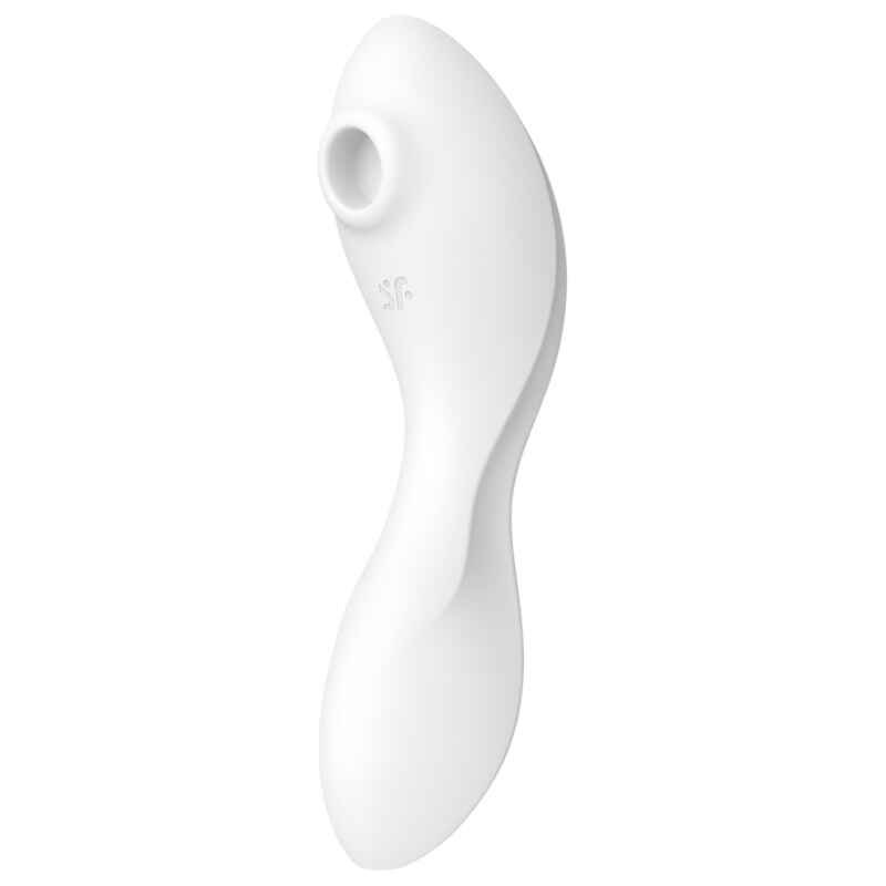 Satisfyer Curvy Trinity 5+ - inteligentný 2v1 vibrátor (biely)