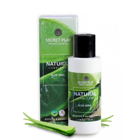 Lubrikačný gél SECRET PLAY Natural Aloe Vera 100 ml