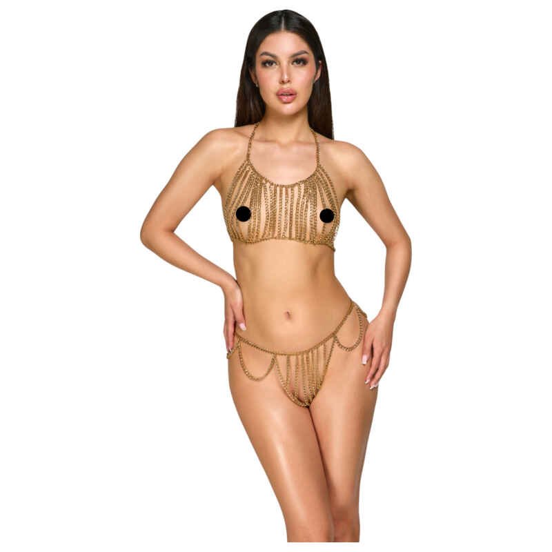 Cottelli - reťazový ozdobný doplnok (zlatý)