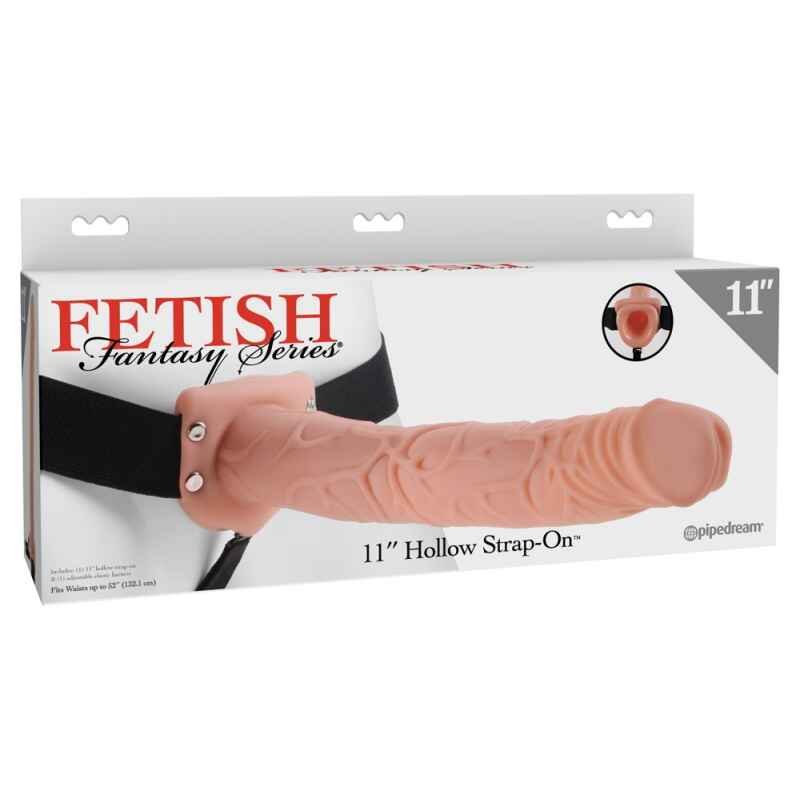 Fetish Fantasy Hollow Strap-On 11"