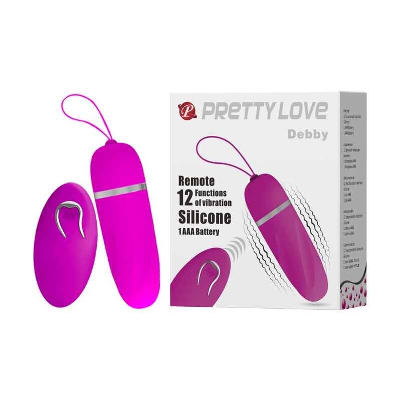Pretty Love Debby -silikónové vibračné vajíčko