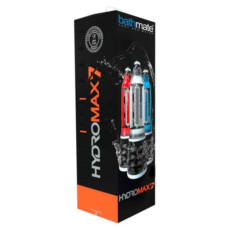 Bathmate Hydromax 7 – hydraulická pumpa na penis (priehľadná)