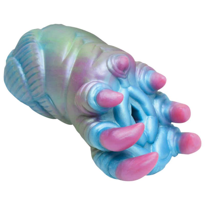 Creature Cocks Ursa - silikónová mimozemská vagína (modro-ružová)